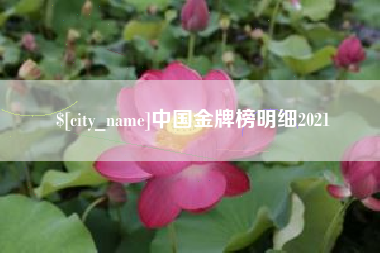 孝感中国金牌榜明细2021
