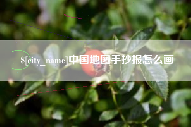孝感中国地图手抄报怎么画