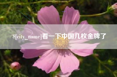 孝感看一下中国几枚金牌了