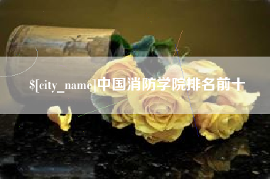 孝感中国消防学院排名前十