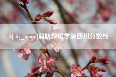 孝感消防救援学院四川分数线