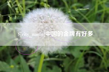 孝感中国的金牌有好多