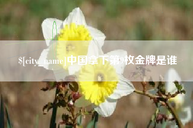 孝感中国拿下第9枚金牌是谁