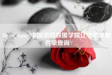 孝感中国消防救援学院辽宁省录取名单查询