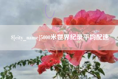 孝感5000米世界纪录平均配速