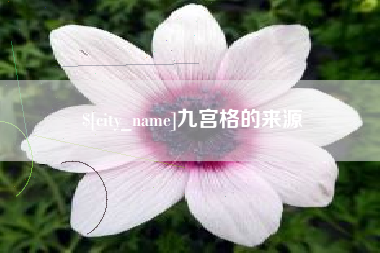 孝感九宫格的来源