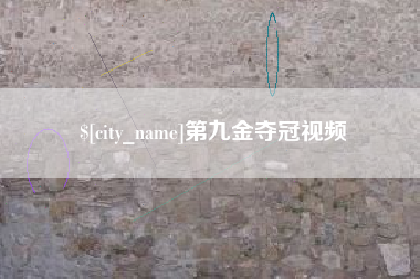 孝感第九金夺冠视频