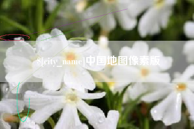 孝感中国地图像素版