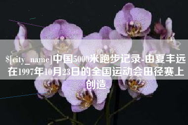 孝感中国5000米跑步记录-由夏丰远在1997年10月23日的全国运动会田径赛上创造