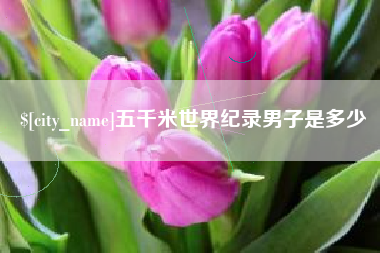 孝感五千米世界纪录男子是多少