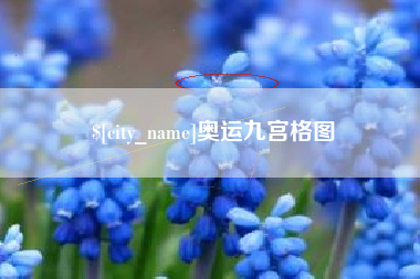孝感奥运九宫格图