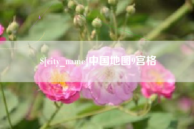 孝感中国地图9宫格