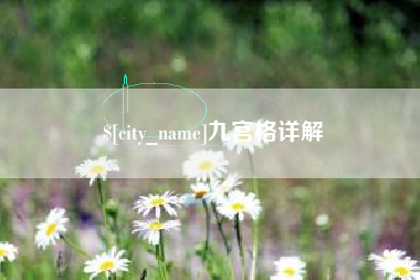 孝感九宫格详解