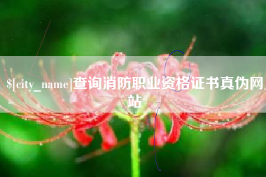 孝感查询消防职业资格证书真伪网站