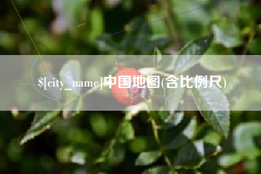 孝感中国地图(含比例尺)