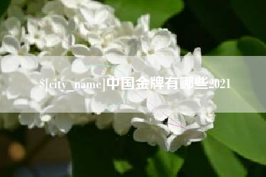 孝感中国金牌有哪些2021